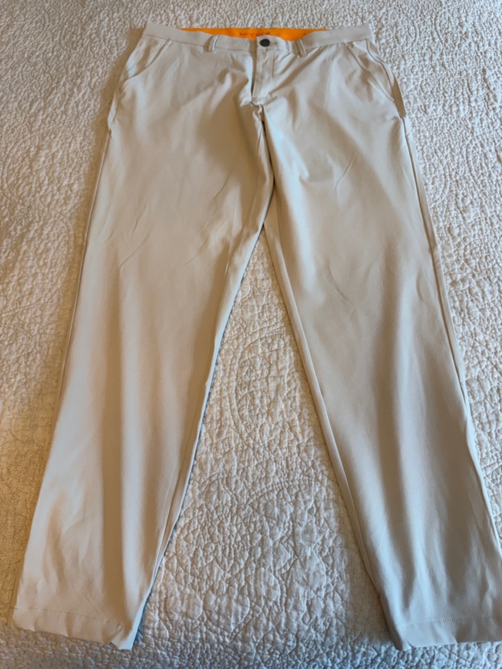 MACADE Golf Light Beige Chino Pants